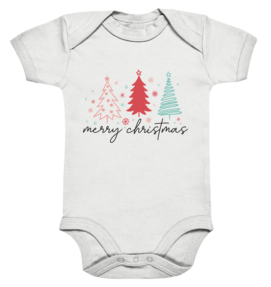 Elegante Weihnachtsgrüße - Organic Baby Bodysuit
