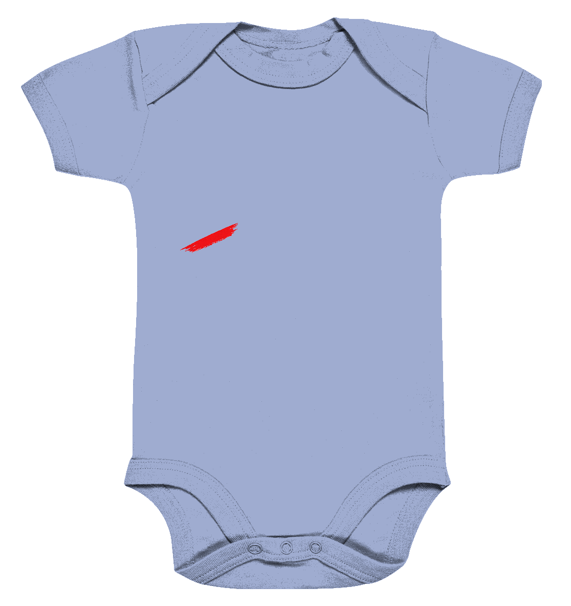 Alles ist möglich - Organic Baby Bodysuite - GfoitMa - Dusty Blue / 0-3M