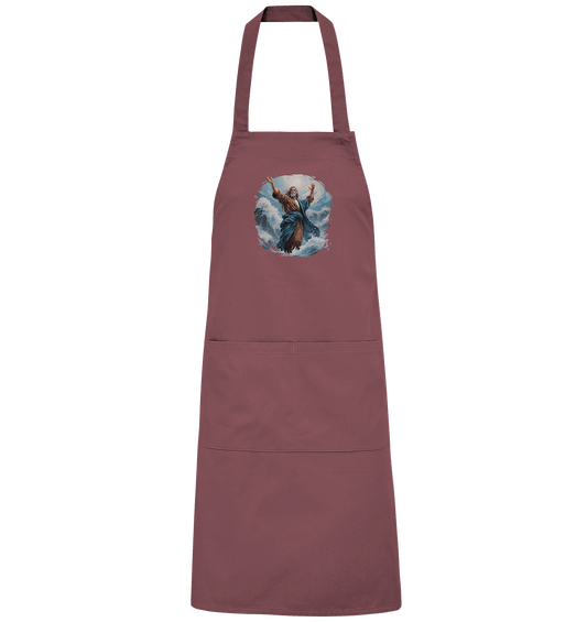 Moses – Glaube, der das Meer teilt | Christliche Kleidung - Organic Grillschürze