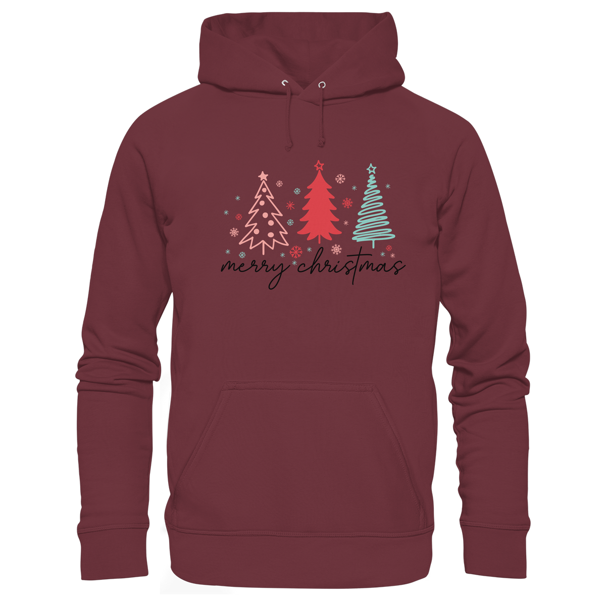 Elegante Weihnachtsgrüße - Organic Hoodie - GfoitMa