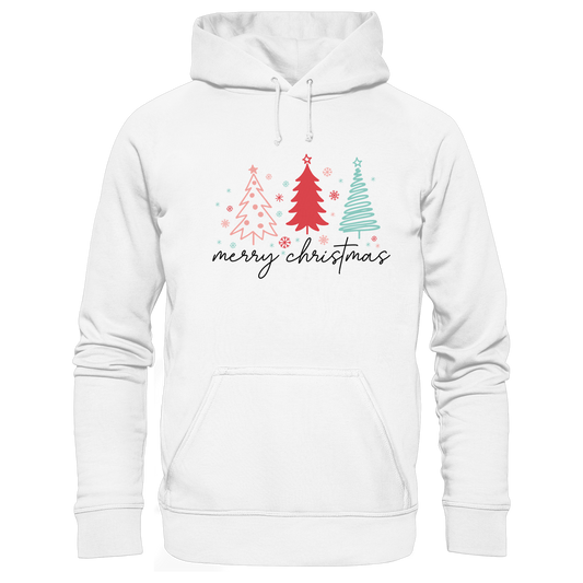 Elegant Christmas Greetings - Organic Hoodie