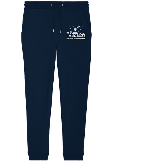 Merry Christmas - Frohe Weihnachten (Nativity Edition) - Organic Jogger Pants