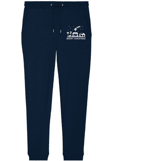 Merry Christmas - Frohe Weihnachten (Krippe Edition) - Organic Jogger Pants