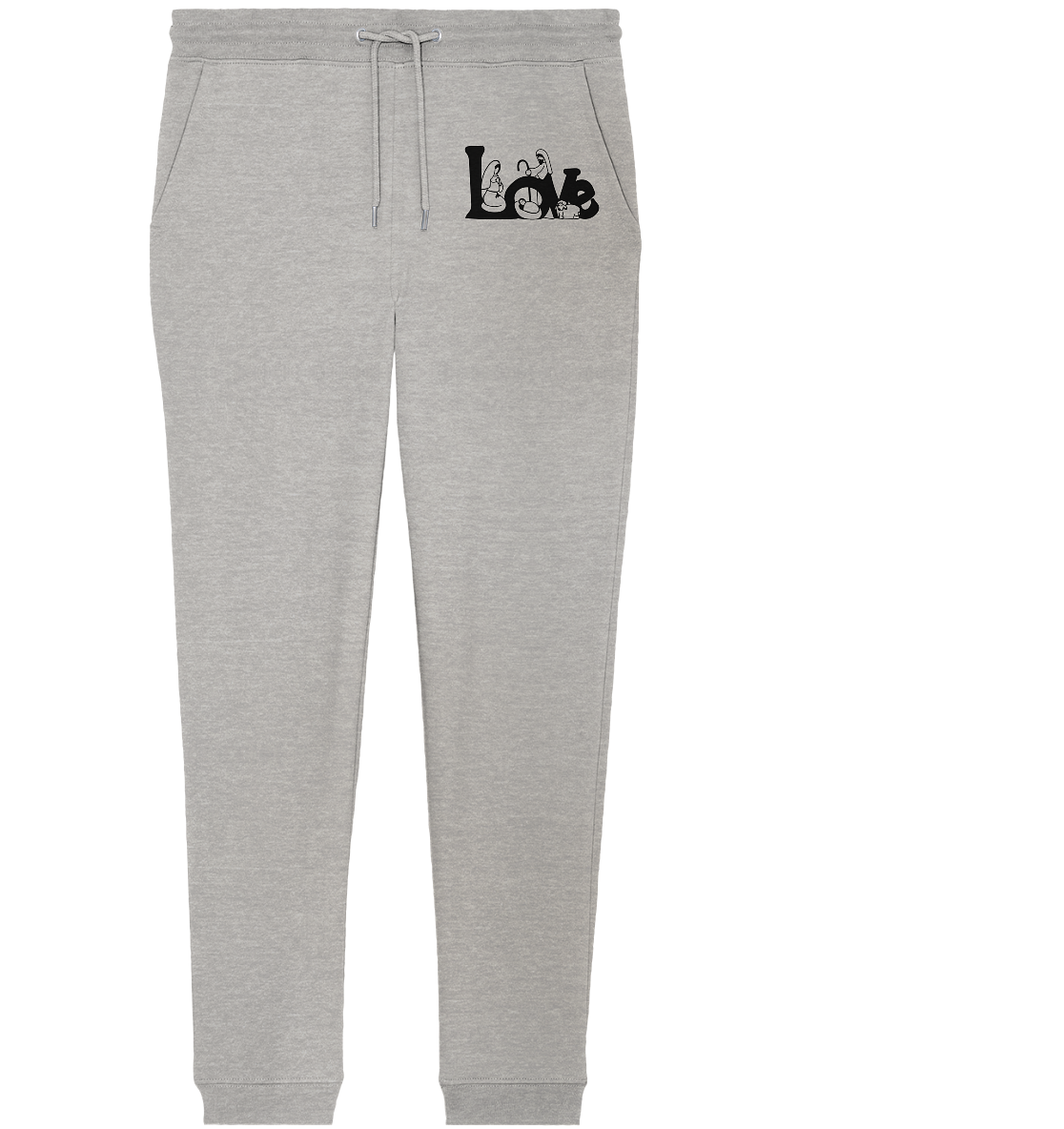The love we experience at Christmas - Organic Jogger Pants