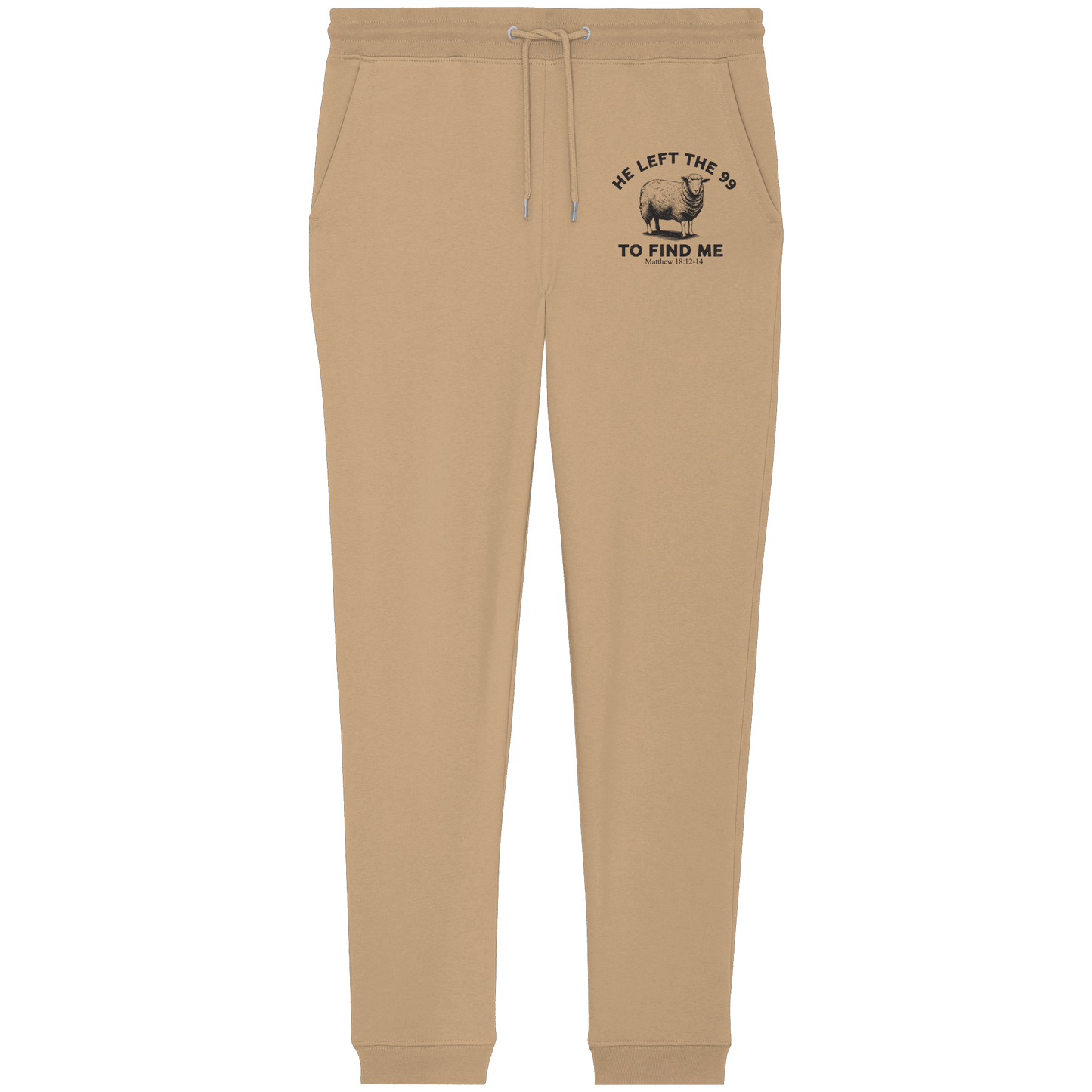 He Left the 99 to Find Me | Persönliches Glaubensbekenntnis - Organic Jogger Pants