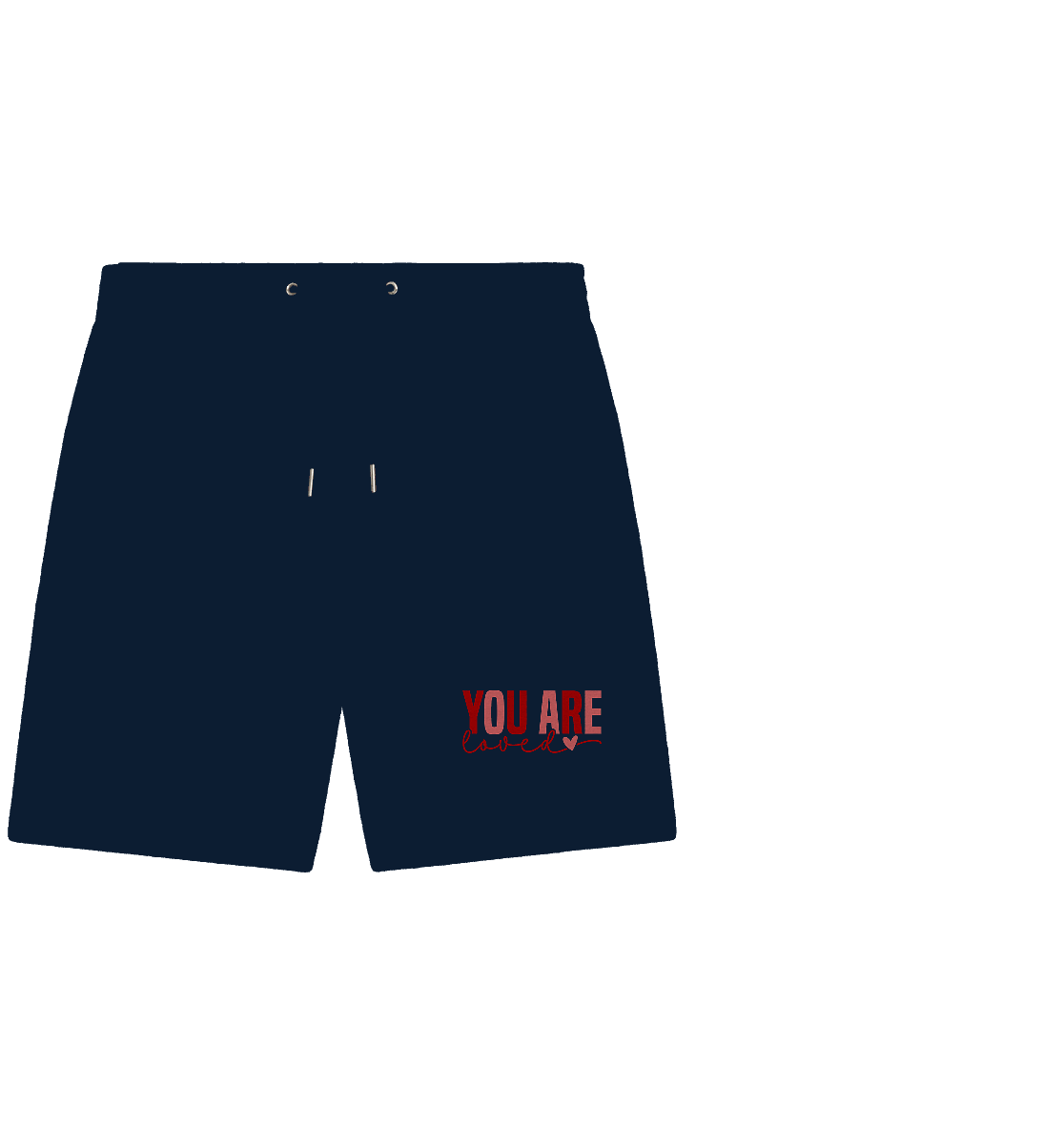 You Are Loved – Bedingungslos geliebt! - Organic Jogger Shorts