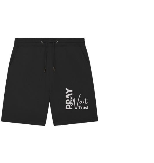 Pray. Wait. Trust. - Organic Jogger Shorts