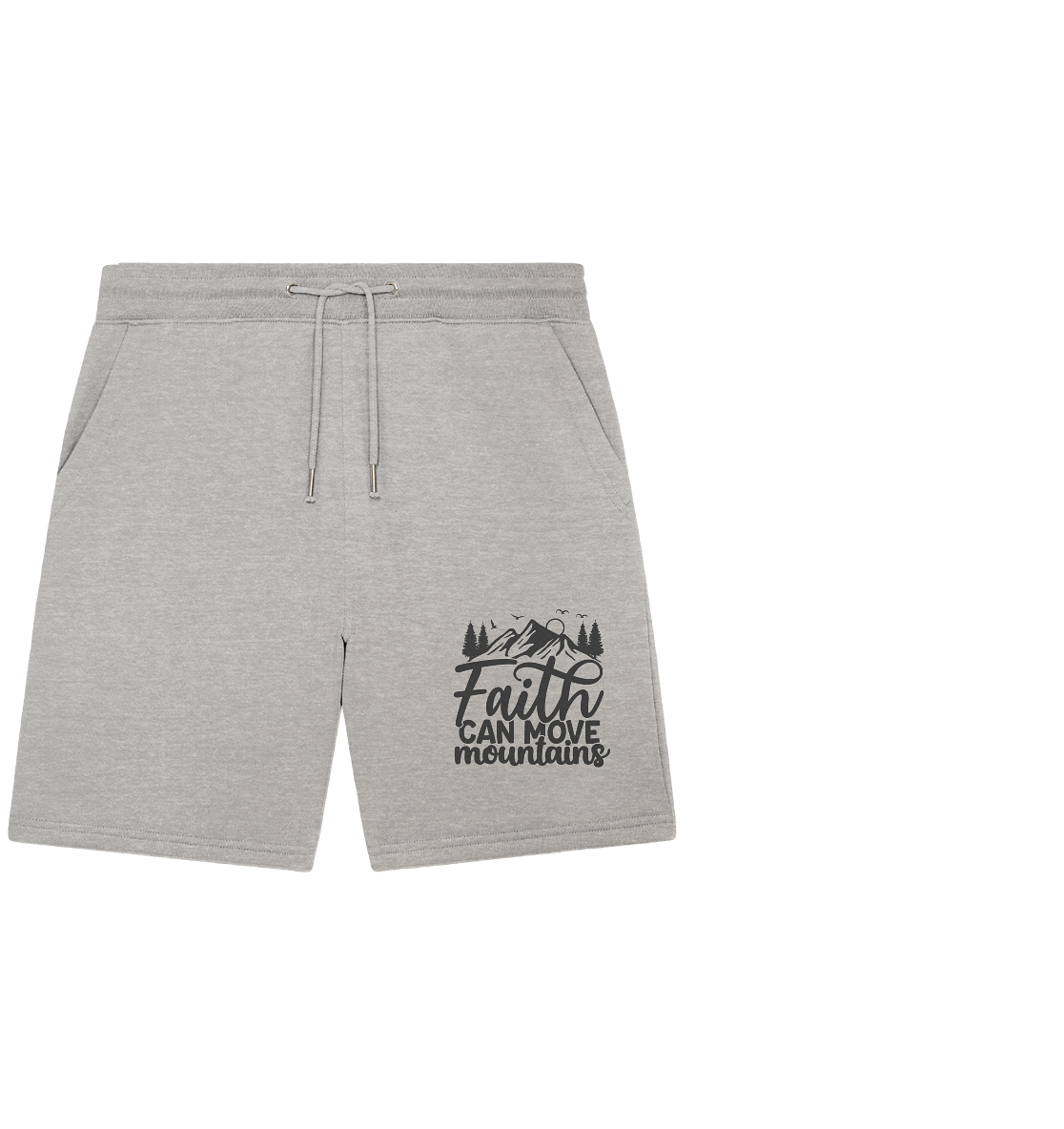 Glaube versetzt Berge - Organic Jogger Shorts