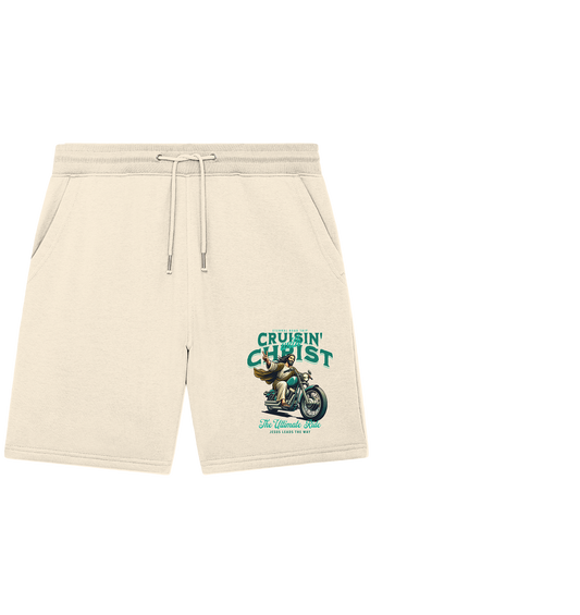 Eternal Road Trip – Cruisin' with Christ - Organic Jogger Shorts