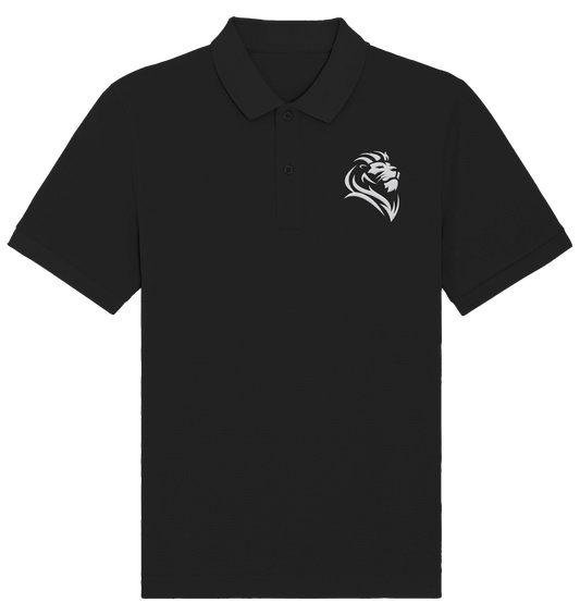 Löwe von Juda (Stick) | Christliche Kleidung - Organic Poloshirt (Stick)