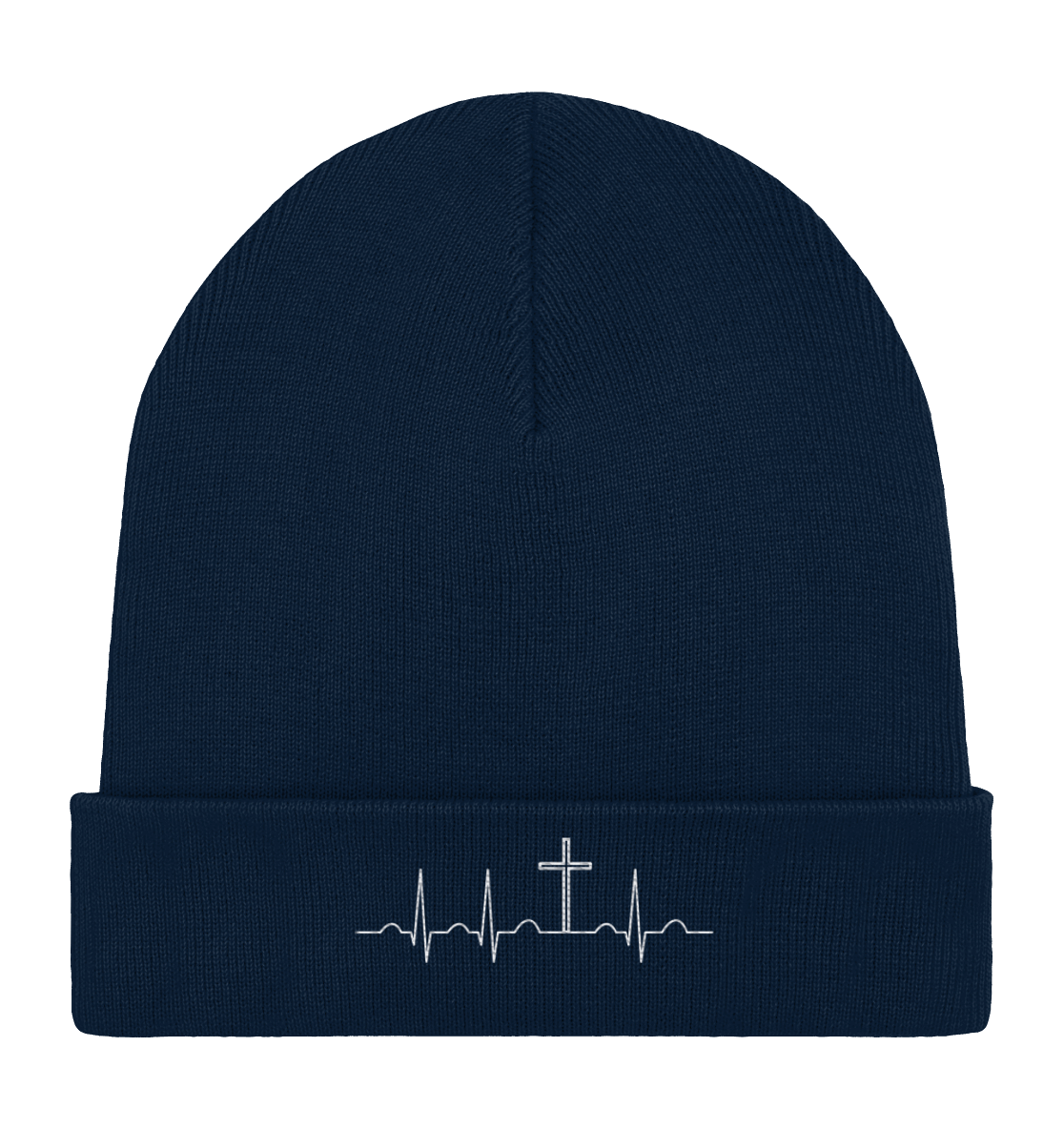 Mein Herz schlägt für Jesus - Organic Rib Beanie
