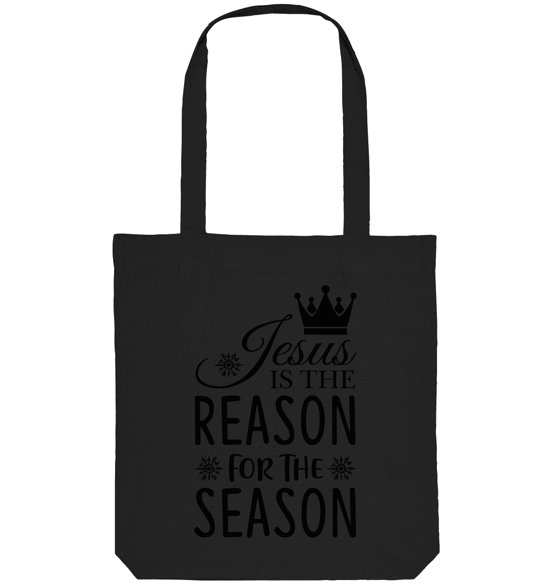 Jesus – Der Grund für die Weihnachtszeit | Christliche Geschenke - Organic Tote-Bag