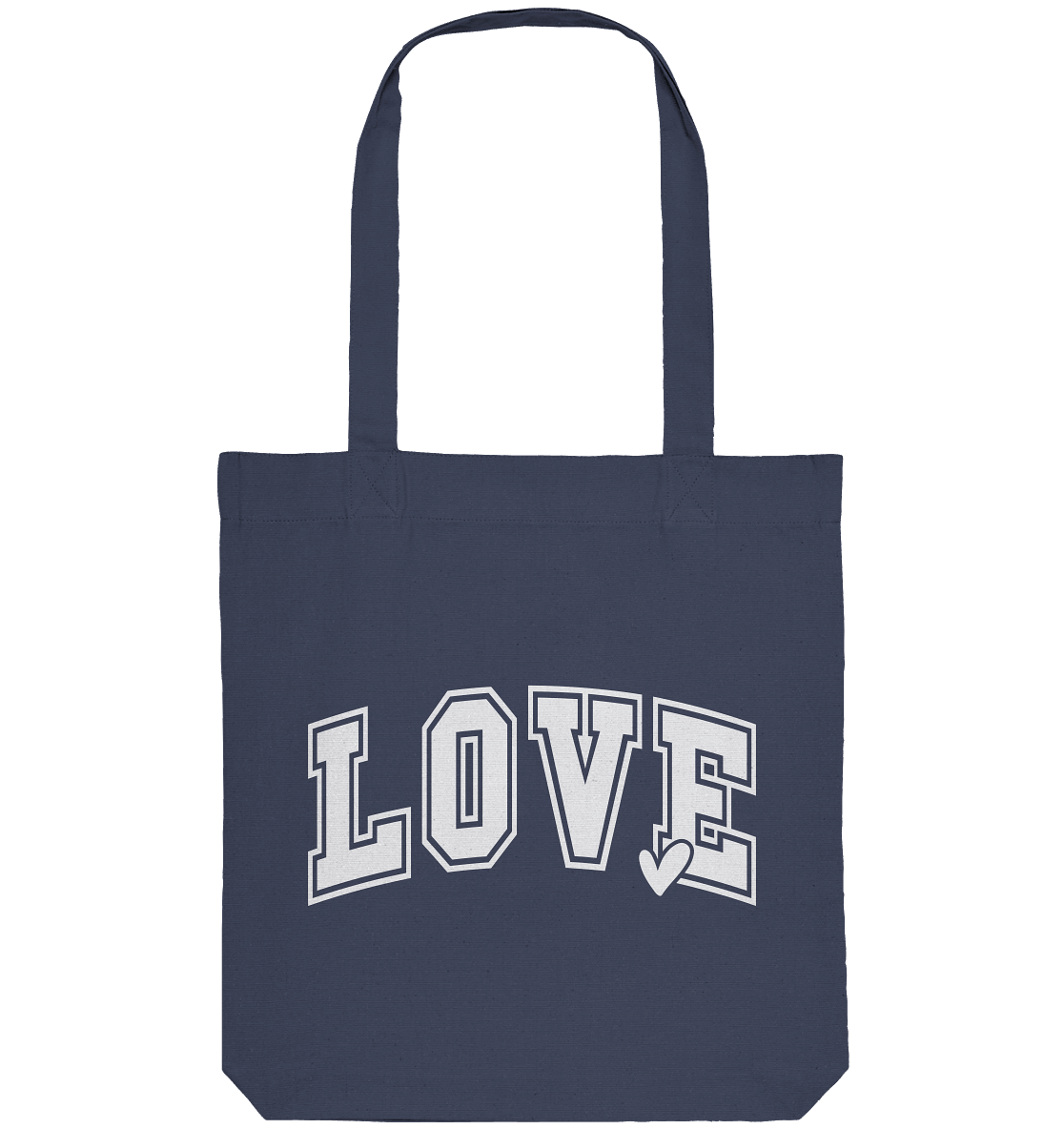 "Love" – das Design, das Herzen spricht! - Organic Tote-Bag