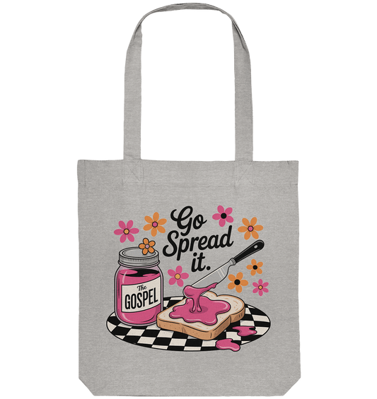 Go Spread It – The Gospel | Christliche Produkte - Organic Tote-Bag