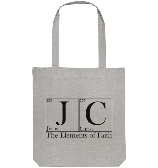 JC – The Elements of Faith - Organic Tote Bag