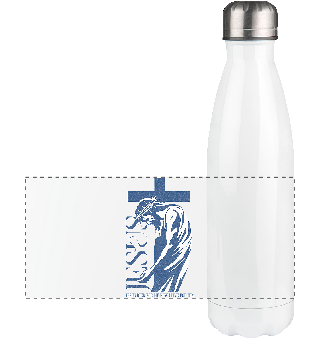 Für Ihn leben – Er starb für mich - Panorama Thermoflasche 500ml