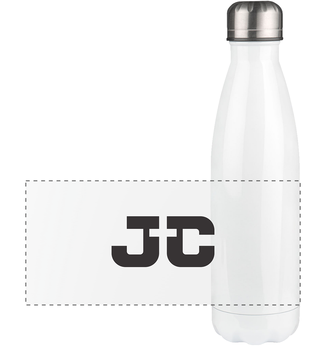 JC – Das Kreuz im Zentrum - Panorama Thermoflasche 500ml