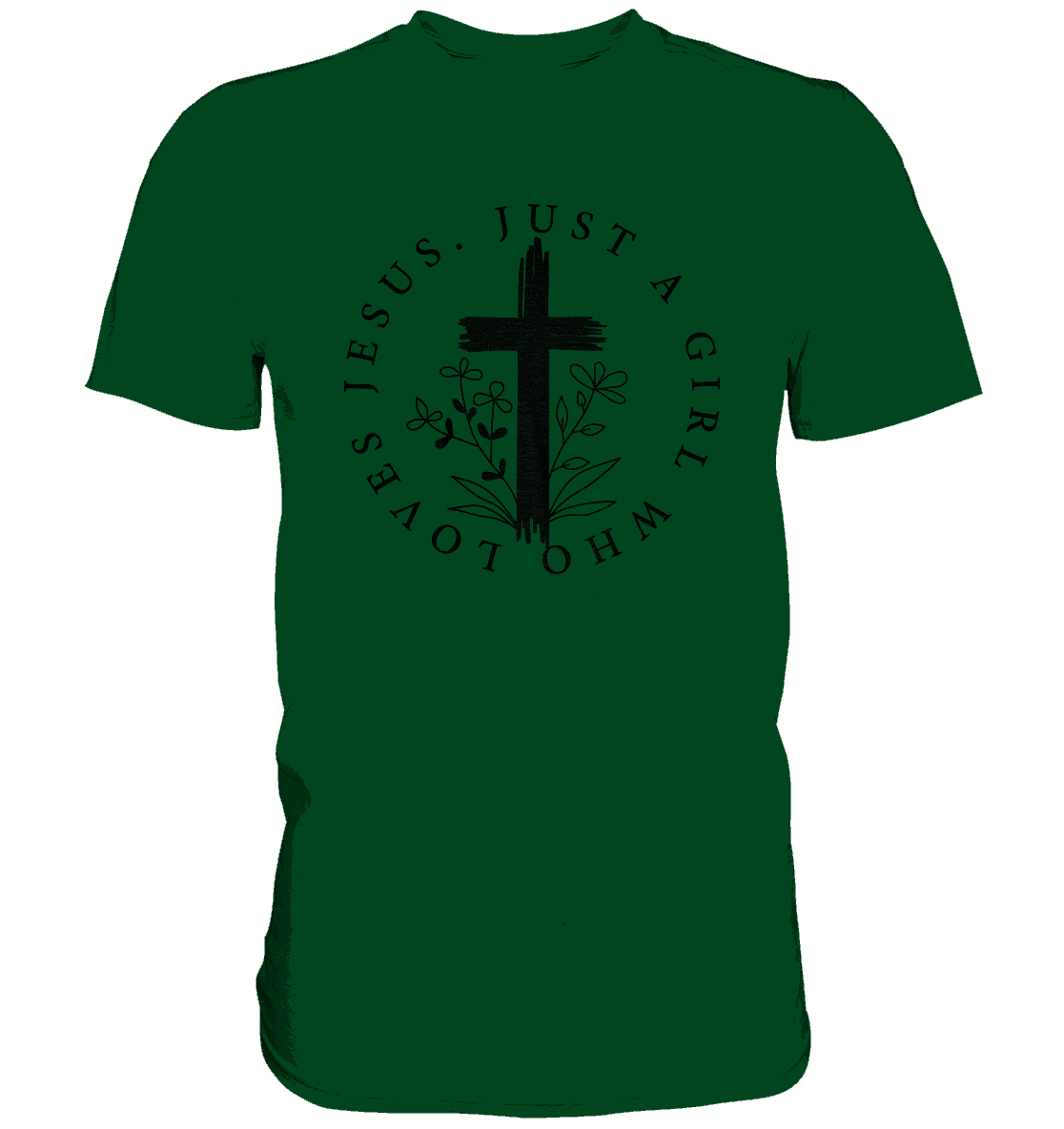 Just a girl who loves Jesus - Premium Shirt