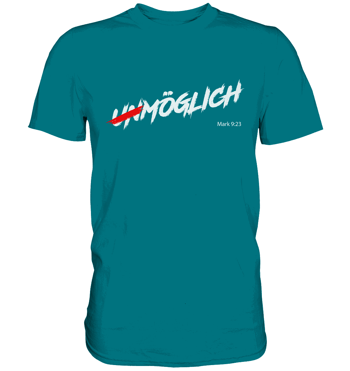 Alles ist möglich - Premium Shirt - GfoitMa - Diva Blue / S