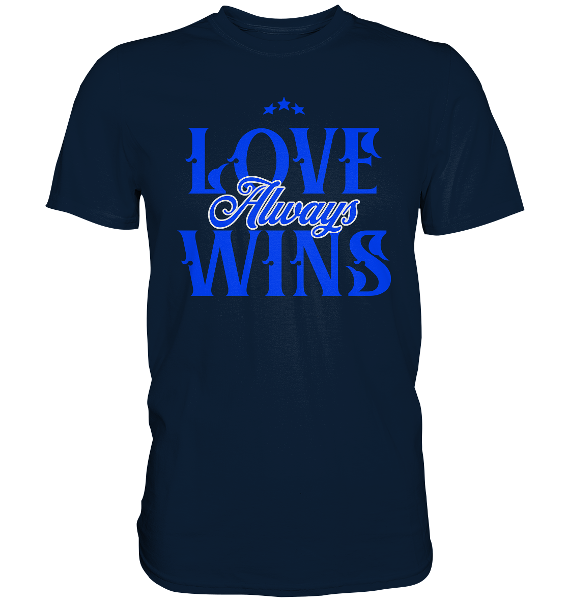Love Always Wins - Premium Shirt - GfoitMa - Navy / XS