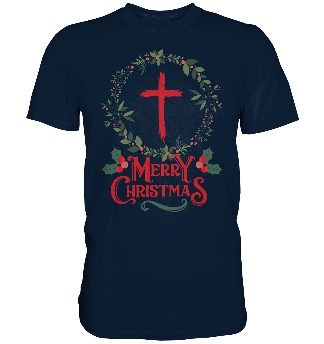Merry Christmas - Frohe Weihnachten - Premium Shirt
