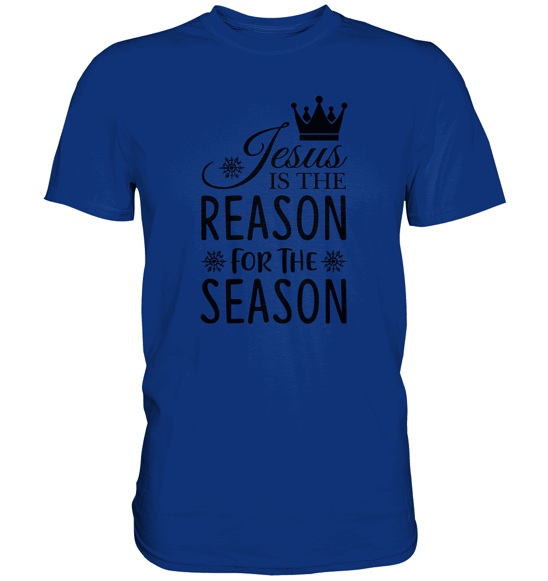 Jesus – Der Grund für die Weihnachtszeit | Christliche Geschenke - Premium Shirt