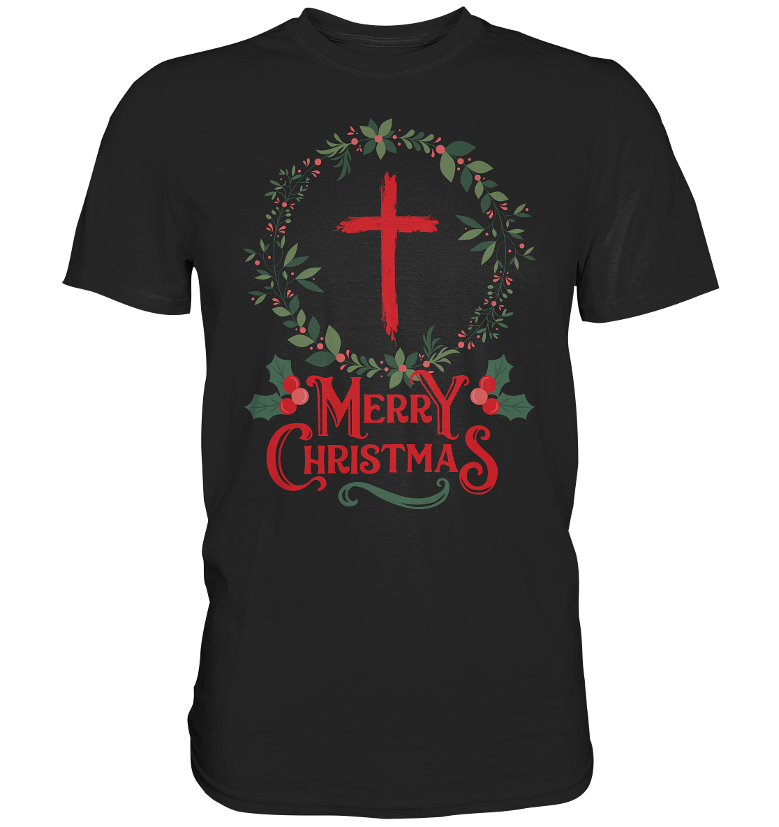 Merry Christmas - Frohe Weihnachten - Premium Shirt