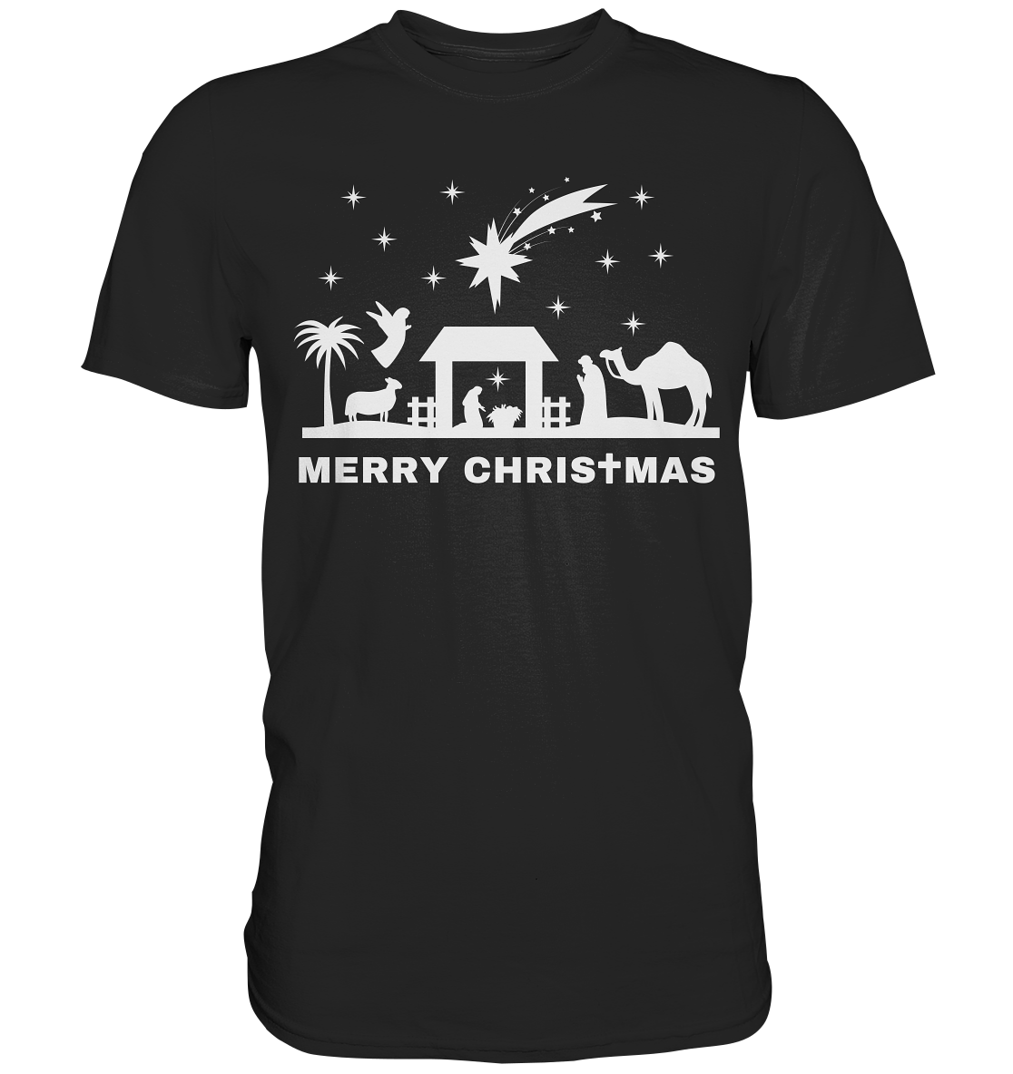 Merry Christmas - Merry Christmas (Nativity Edition) - Premium Shirt