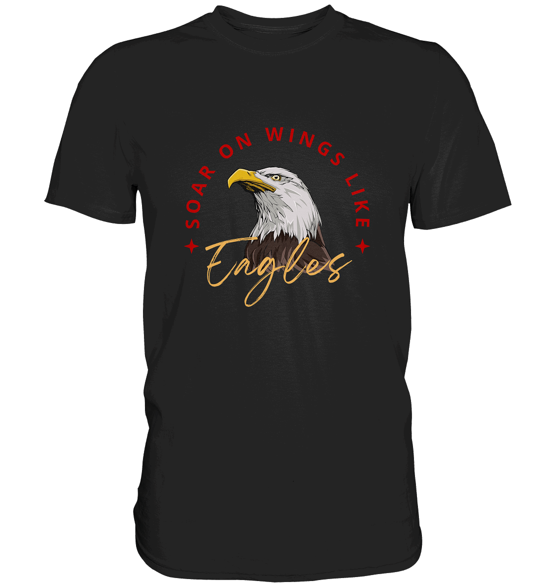 Flügel der Hoffnung - Inspiriert von Jesaja 40:31 - Premium Shirt