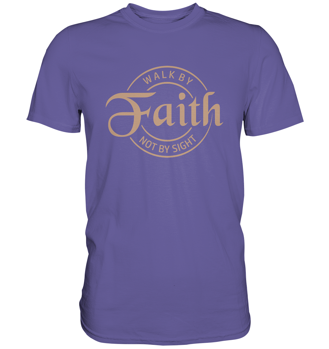 Im Glauben gehen, nicht im Sehen - Premium Shirt - GfoitMa - Millenial Lilac / XS