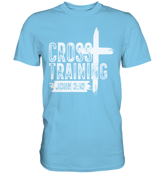 Cross Training - John 3:16 - Premium Shirt