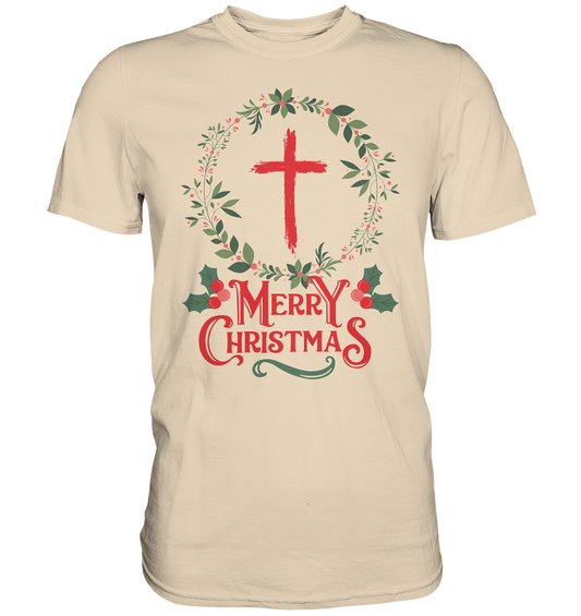 Merry Christmas - Frohe Weihnachten - Premium Shirt