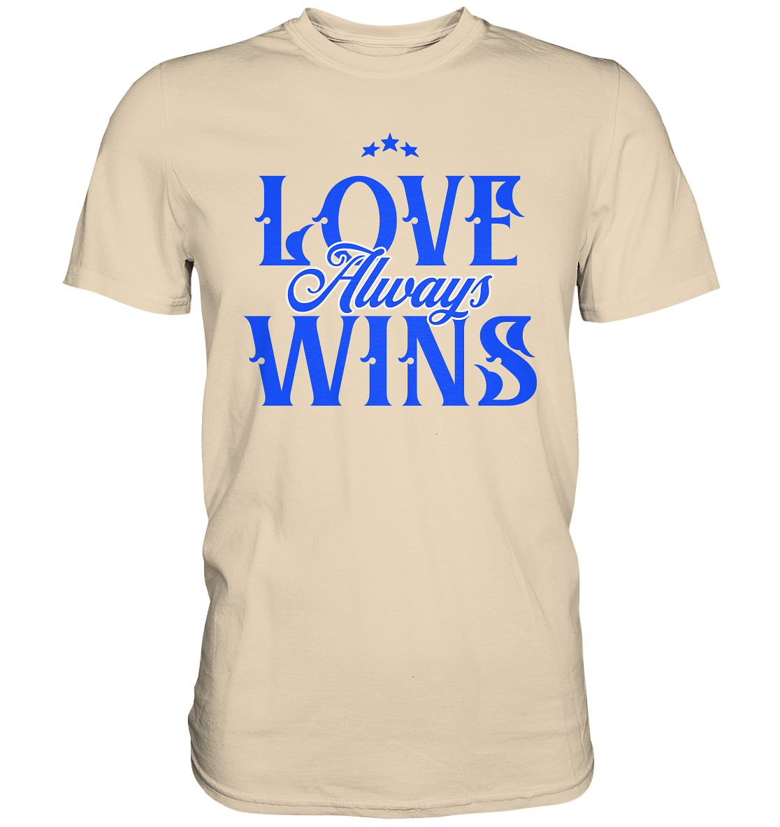 Love Always Wins - Premium Shirt - GfoitMa - Sand / XS