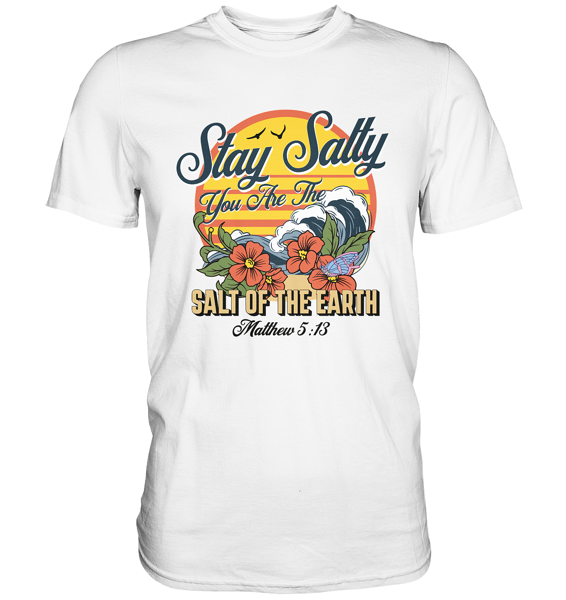 Stay Salty - Retro - Premium Shirt - GfoitMa - White / S