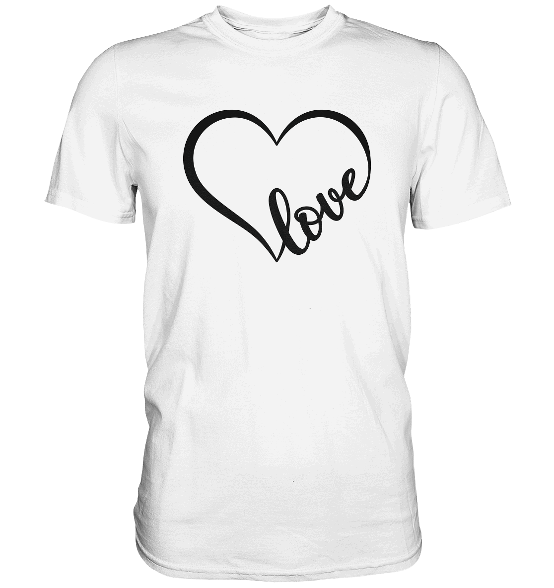 Love in Every Line - Premium Shirt - GfoitMa - White / XS
