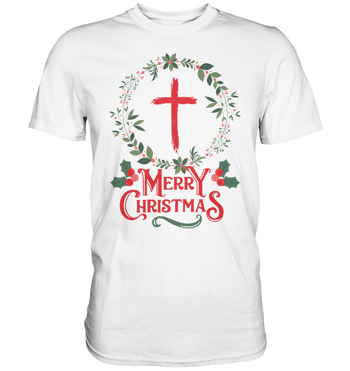 Merry Christmas - Frohe Weihnachten - Premium Shirt