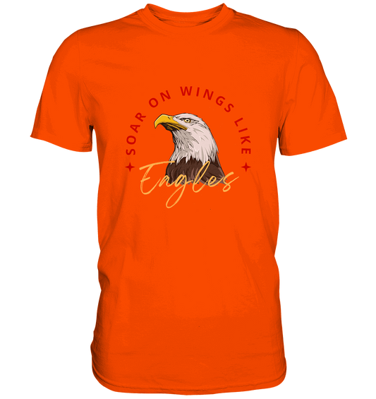 Flügel der Hoffnung - Inspiriert von Jesaja 40:31 - Premium Shirt