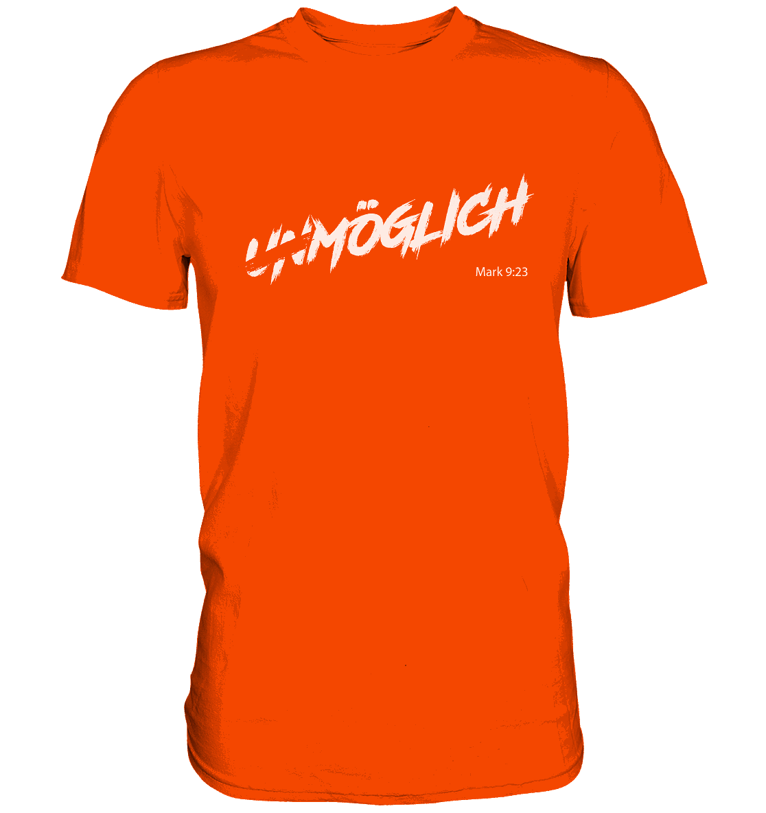 Alles ist möglich - Premium Shirt - GfoitMa - Orange / S