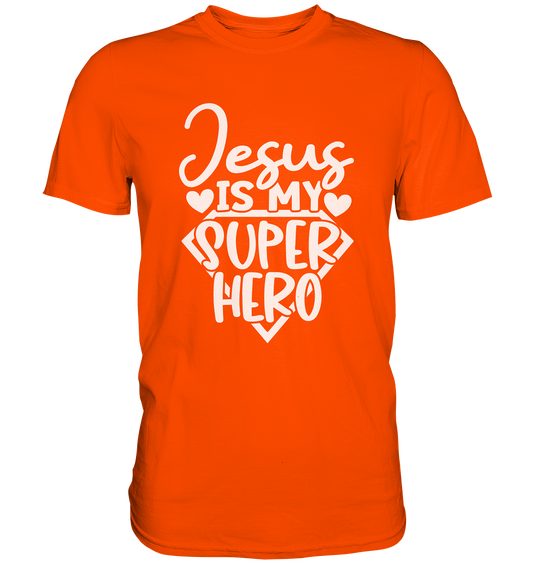 Jesus ist mein Superheld - Premium Shirt