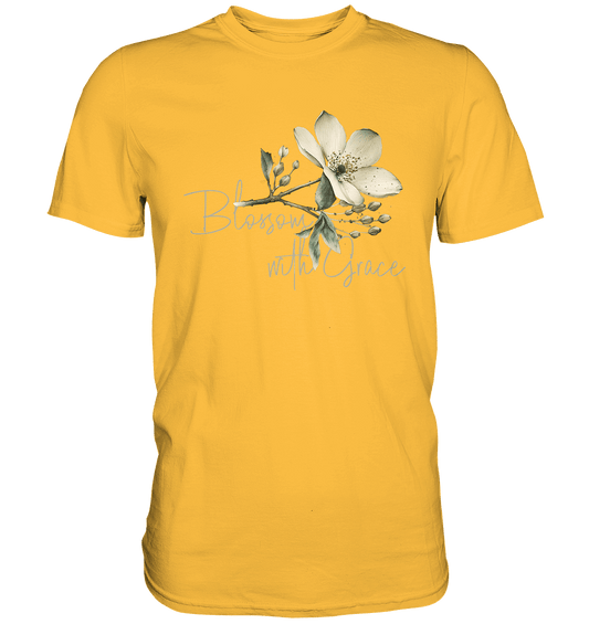 Blossom with Grace - Premium Shirt
