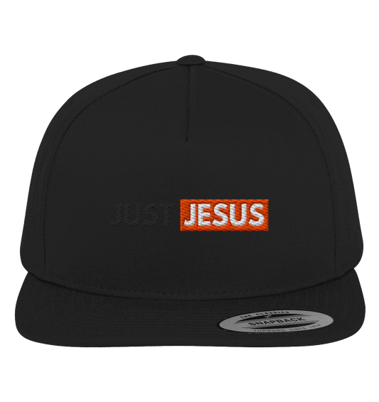 Just Jesus – Der Mittelpunkt unseres Glaubens (Stick) - Premium Snapback