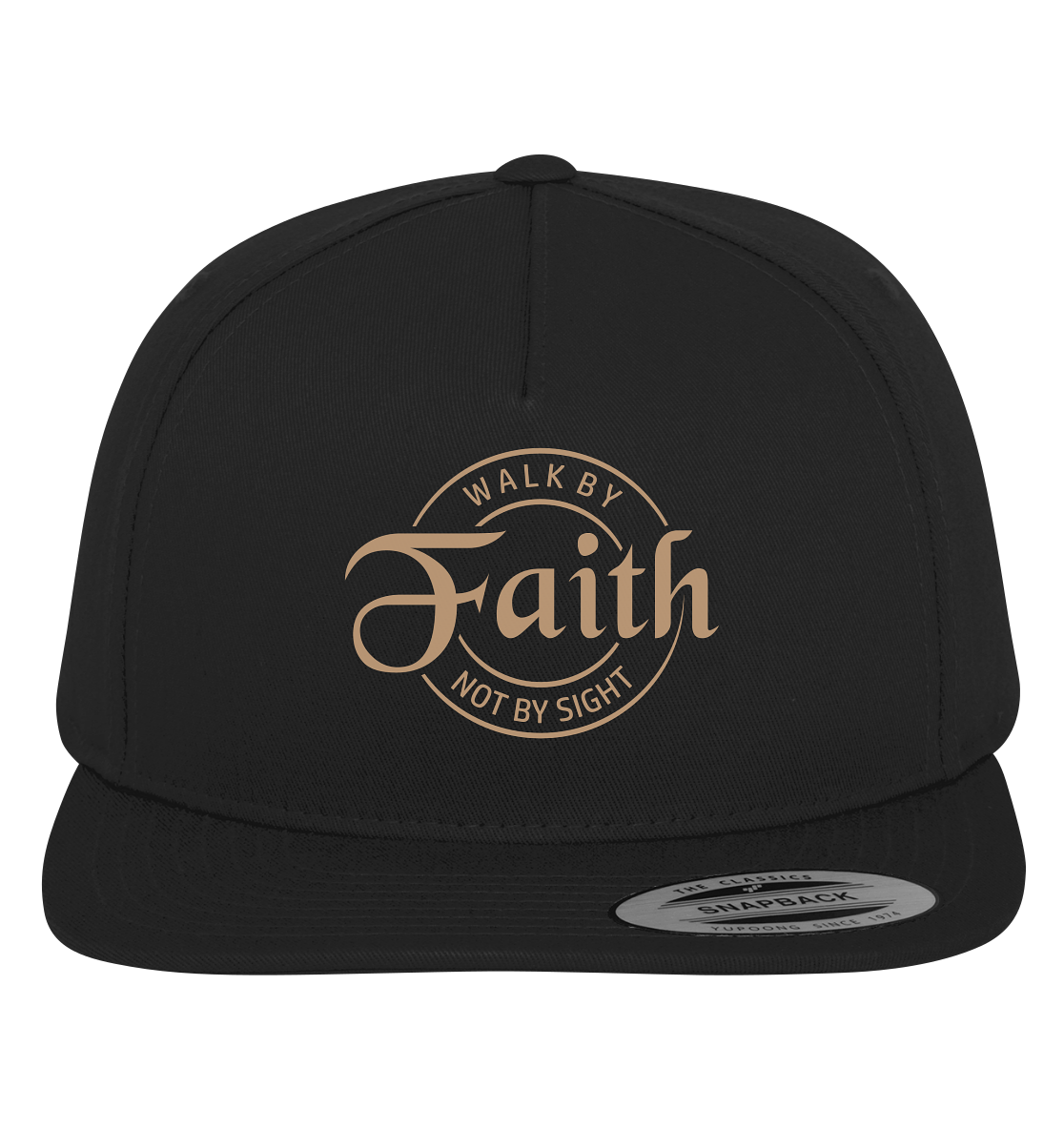 Im Glauben gehen, nicht im Sehen - Premium Snapback - GfoitMa - Black / Green / One Size