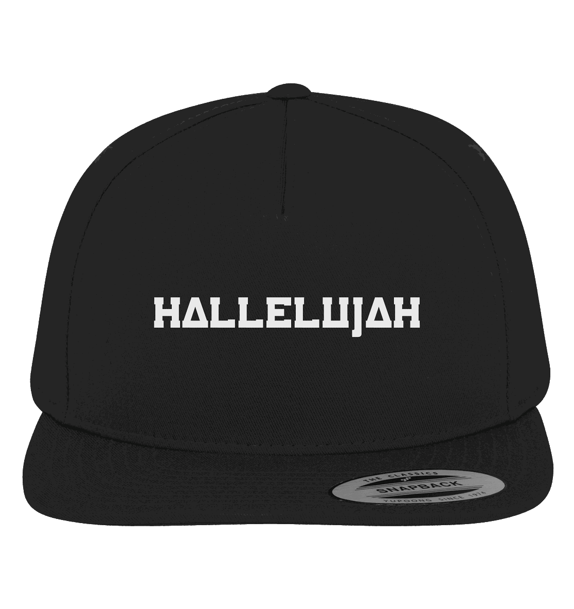 Hallelujah - Premium Snapback - GfoitMa - Black / Black / One Size