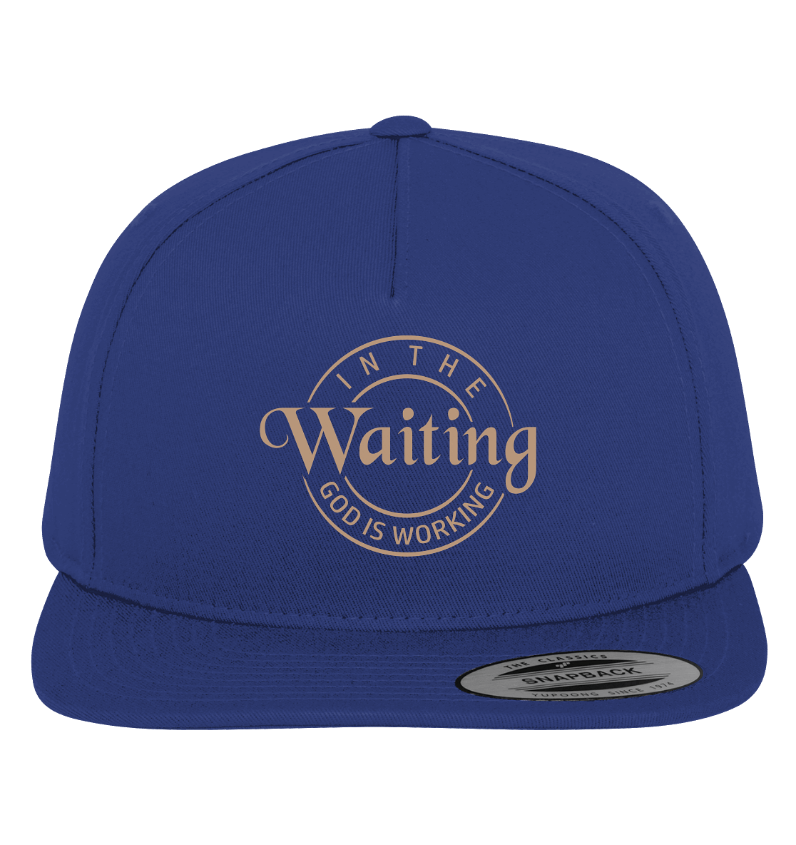 Im Warten wirkt Gott - Premium Snapback