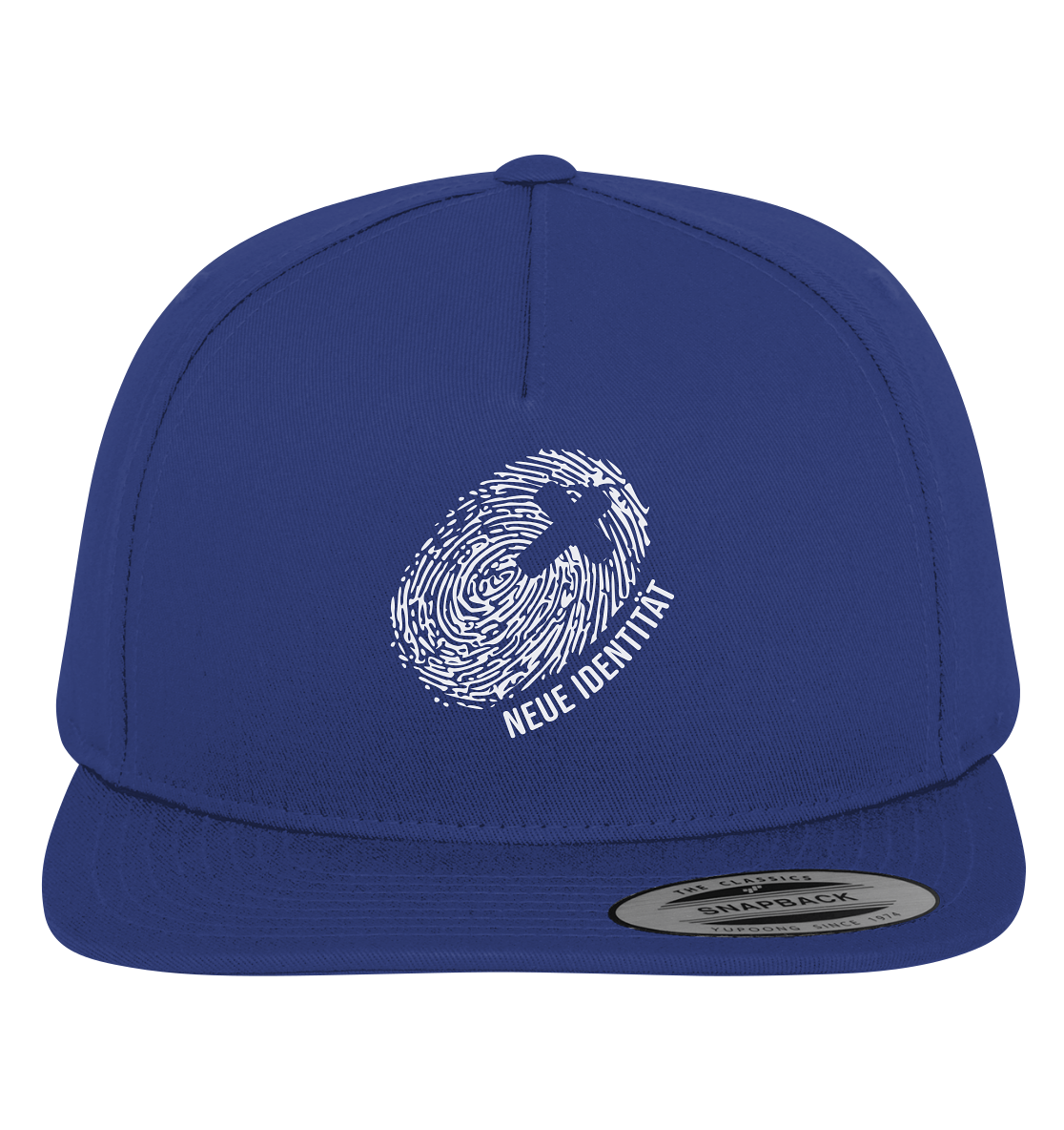 Meine neue Identität in Jesus Christus - Premium Snapback - GfoitMa - Royal / Green / One Size