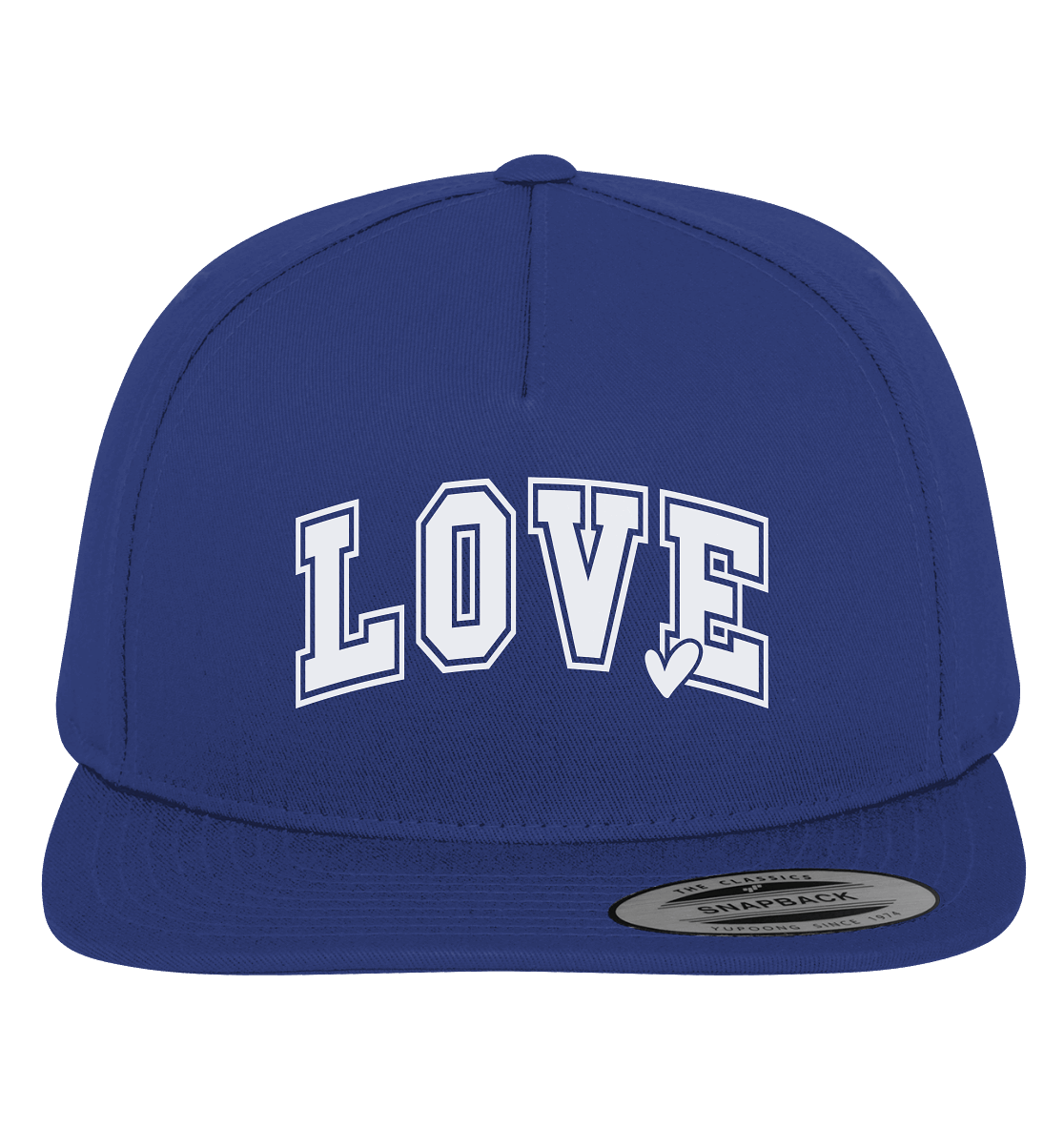 "Love" – das Design, das Herzen spricht! - Premium Snapback - GfoitMa - Royal / Green / One Size