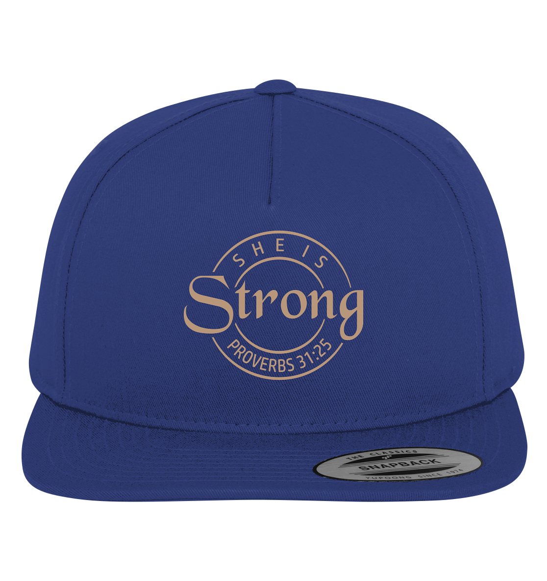 She is strong - Proverbs 31:25 - Premium Snapback