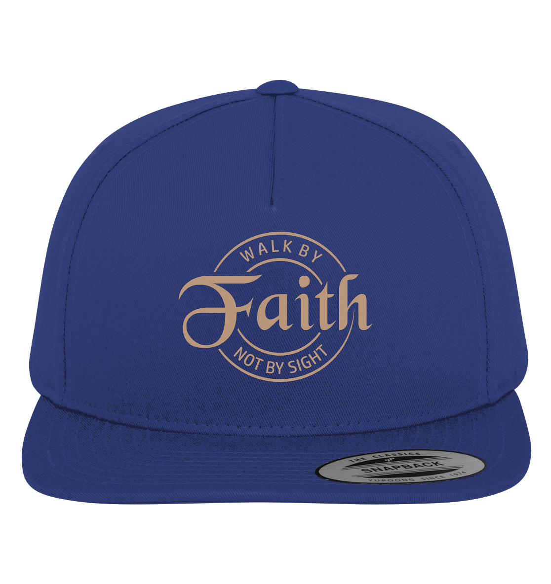 Walk by faith, not by sight - Premium Snapback