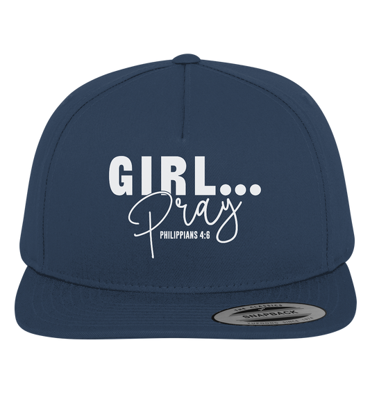 Girl. Pray. - Premium snapbacks