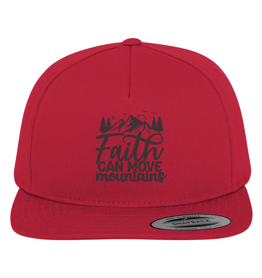 Glaube versetzt Berge - Premium Snapback